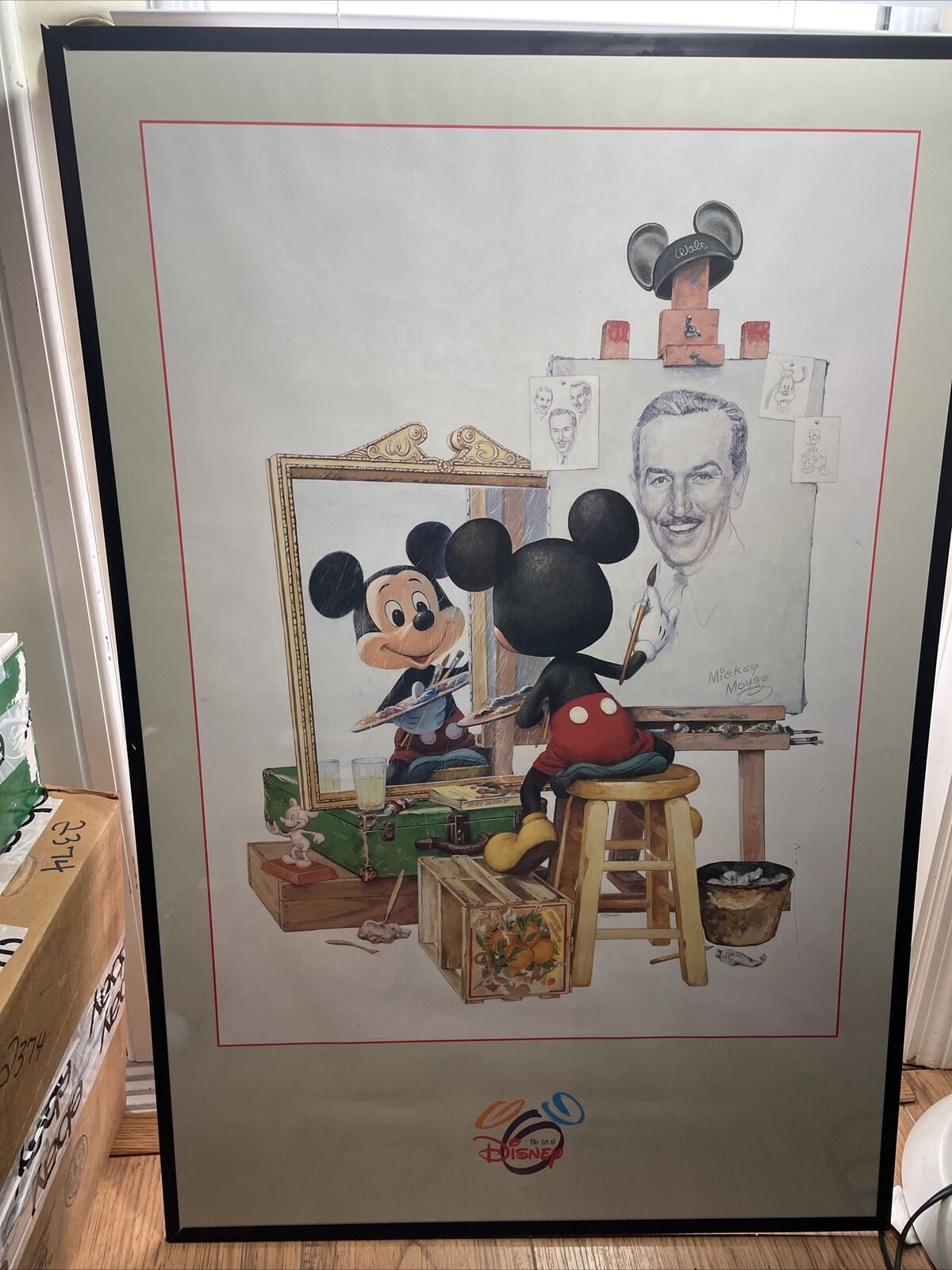 la version para disney inspirada en el retrato de rockwell la version para disney inspirada en el retrato de rockwell